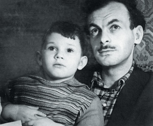 Булат Окуджава с сыном Игорем