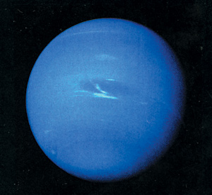 Изображение Нептуна, сделанное зондом «Вояджер 2»